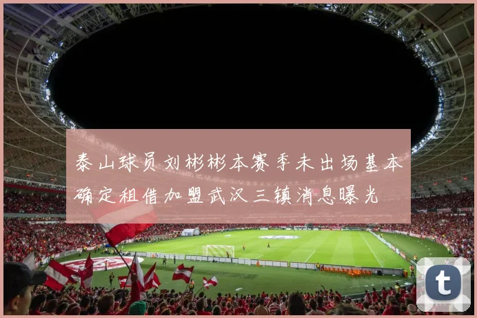 泰山球员刘彬彬本赛季未出场基本确定租借加盟武汉三镇消息曝光