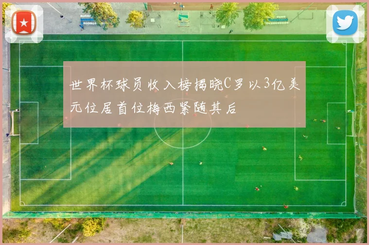 世界杯球员收入榜揭晓C罗以3亿美元位居首位梅西紧随其后